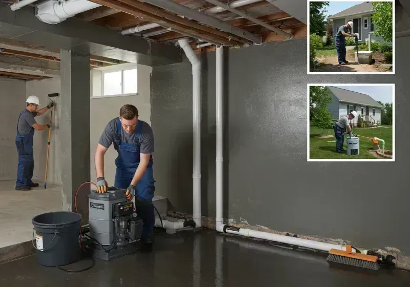 Basement Waterproofing and Flood Prevention process in Islandia, NY